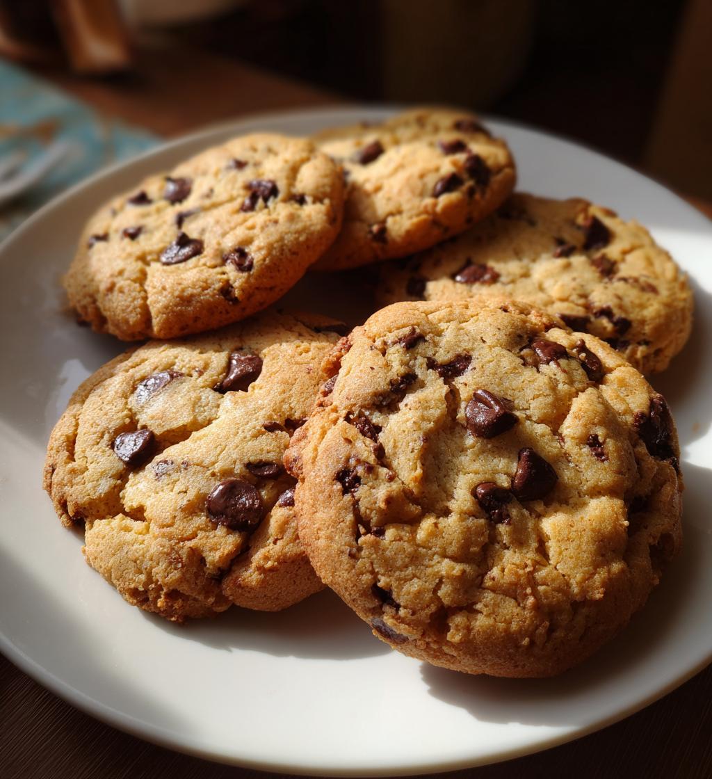 chocolate chip cookies aesthetic