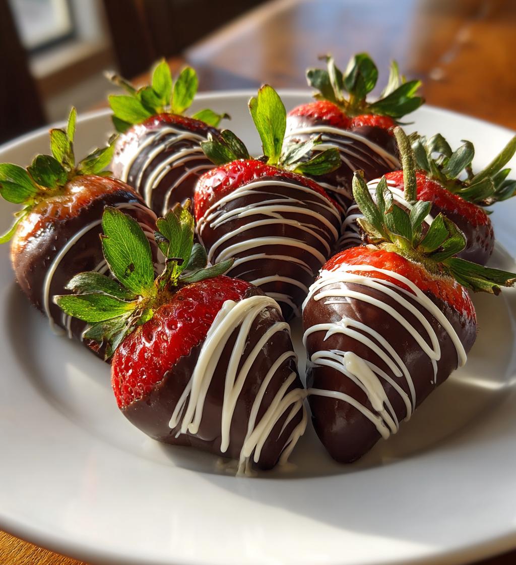chocolate covered strawberries aesthetic