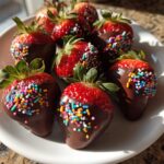 chocolate dipped strawberries valentines