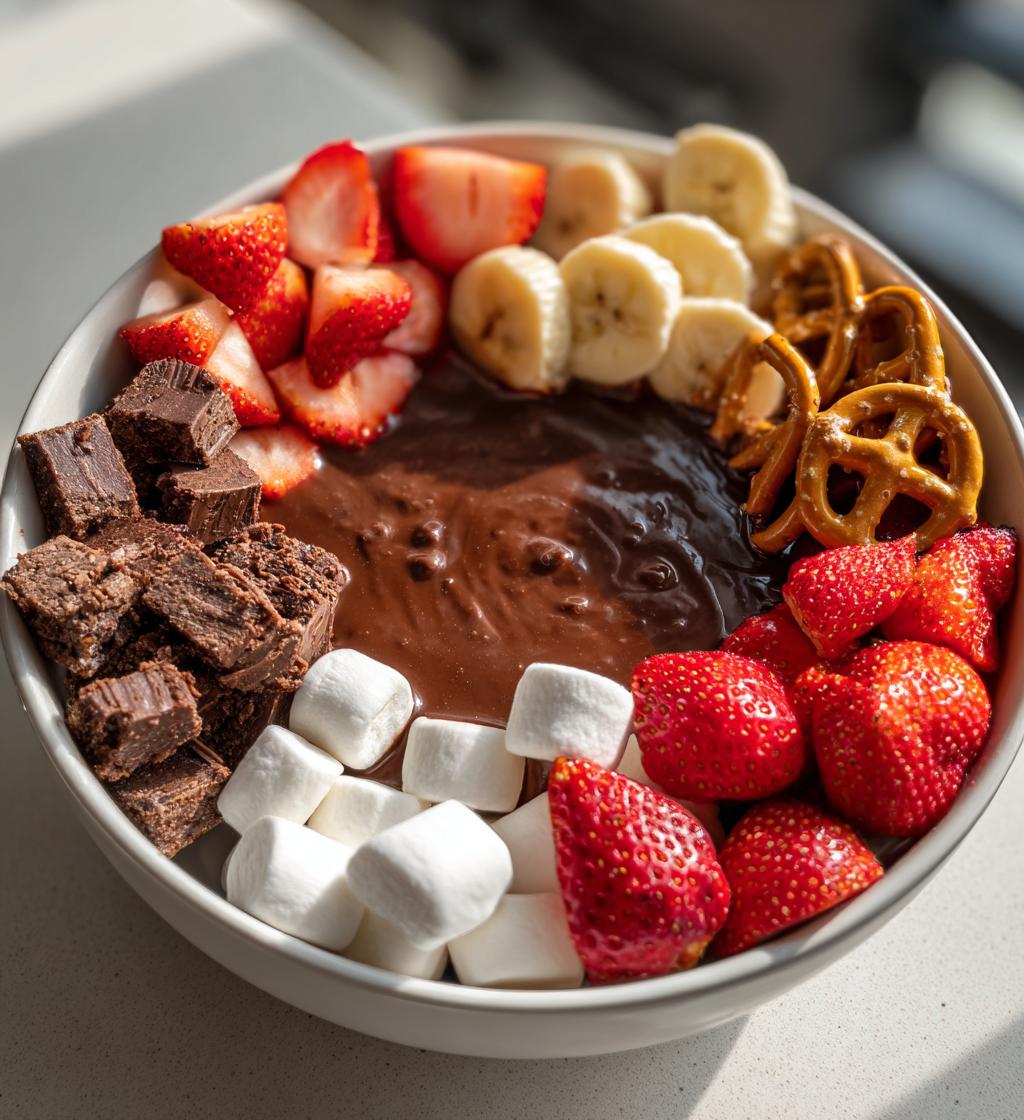 chocolate fondue dippers