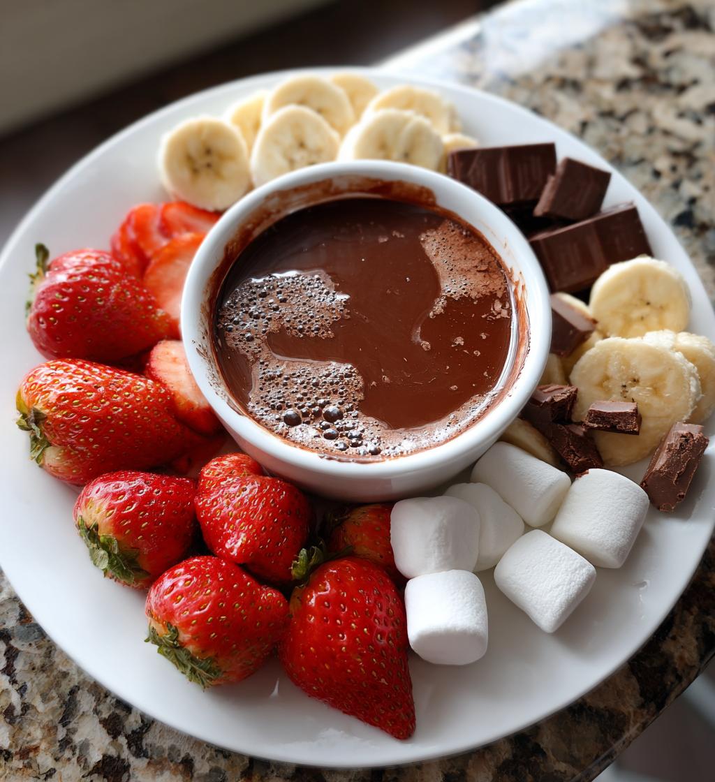 chocolate fondue