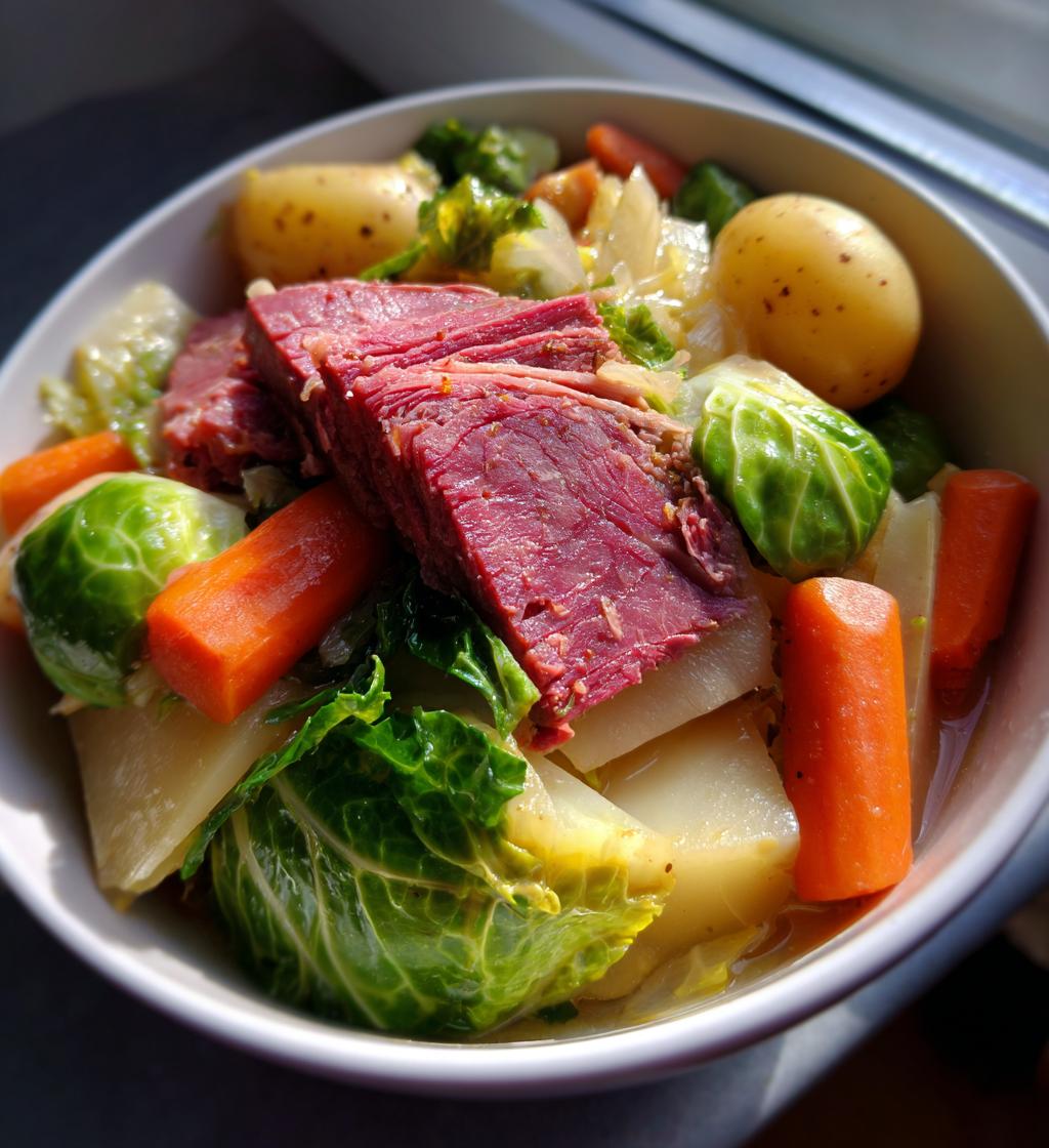 corn beef and cabbage recipe crock pot