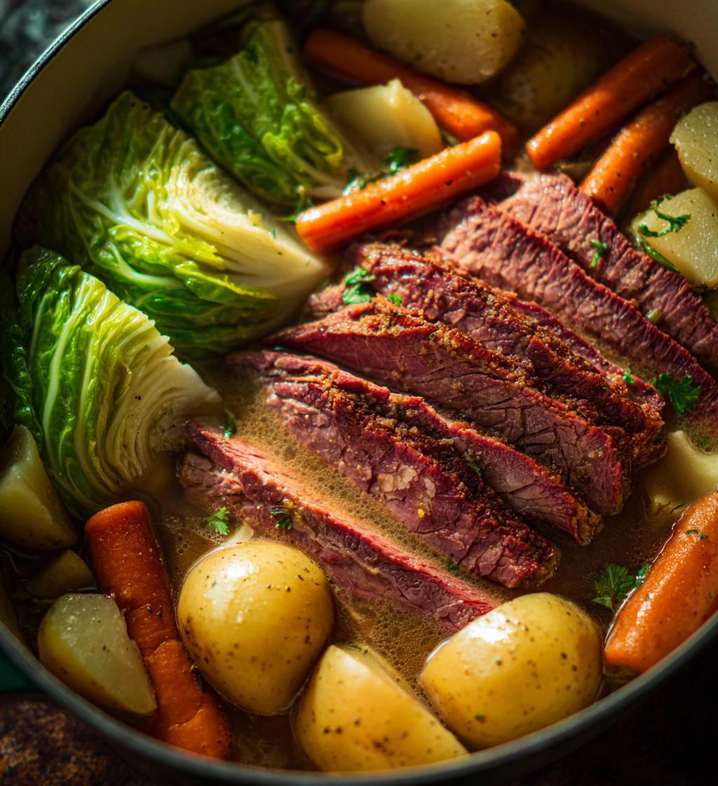 corn beef and cabbage recipe stove top