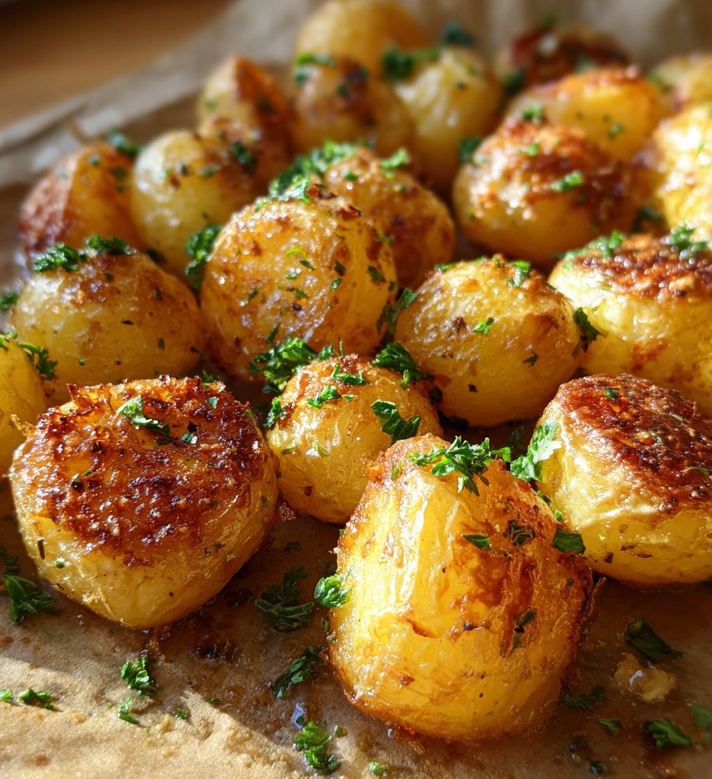 crispy oven roasted potatoes