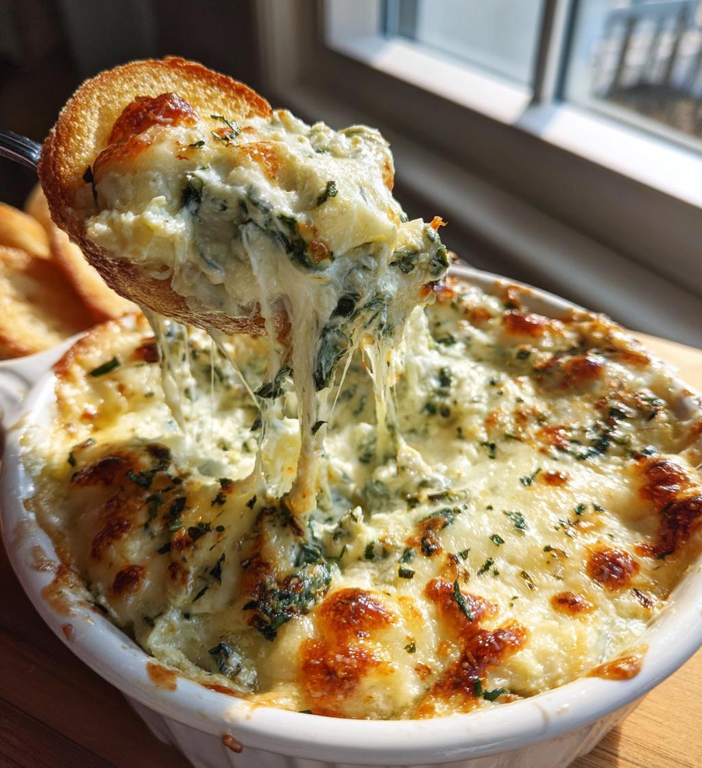 crock pot spinach artichoke dip
