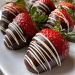 cute chocolate covered strawberries