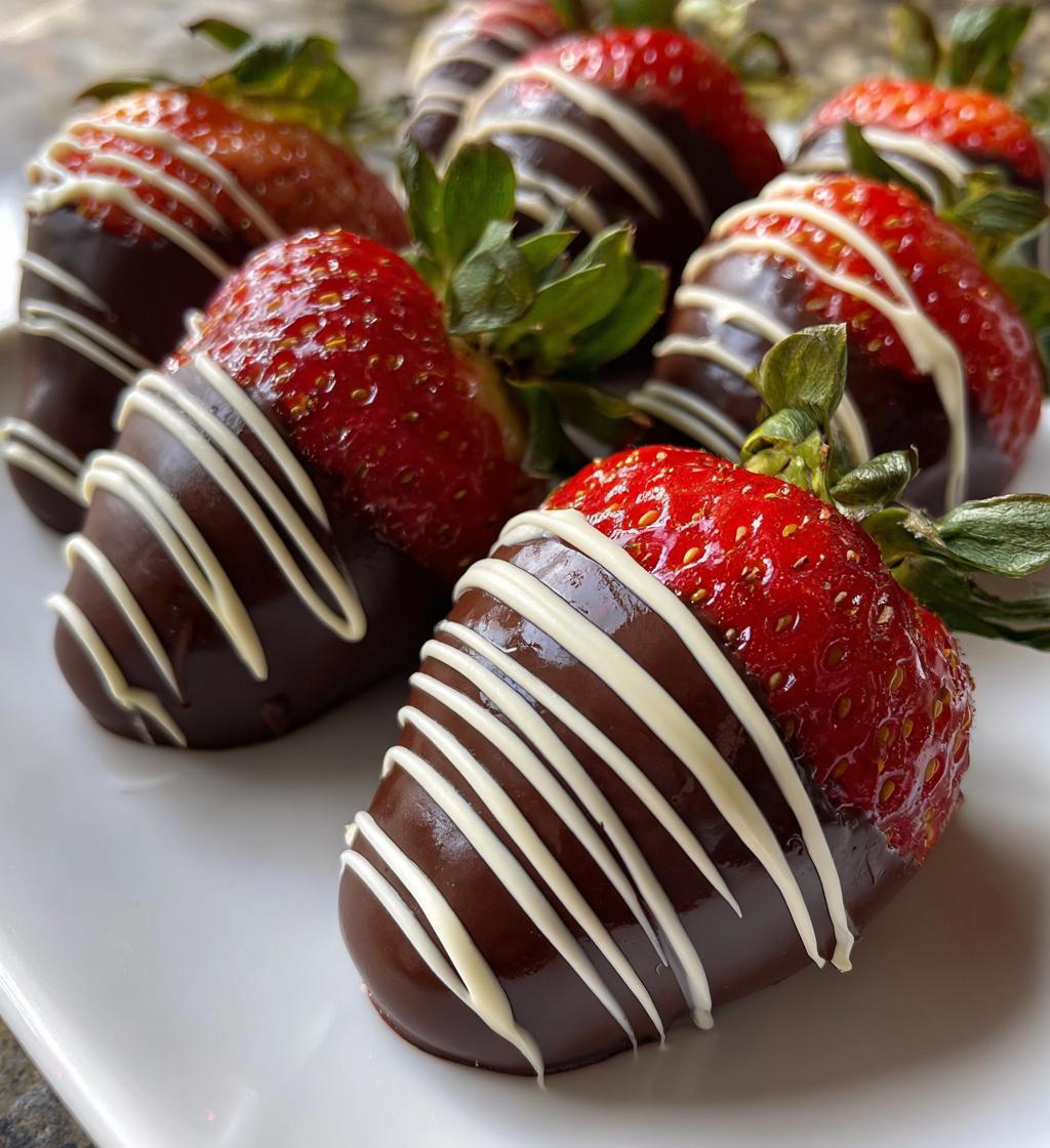cute chocolate covered strawberries