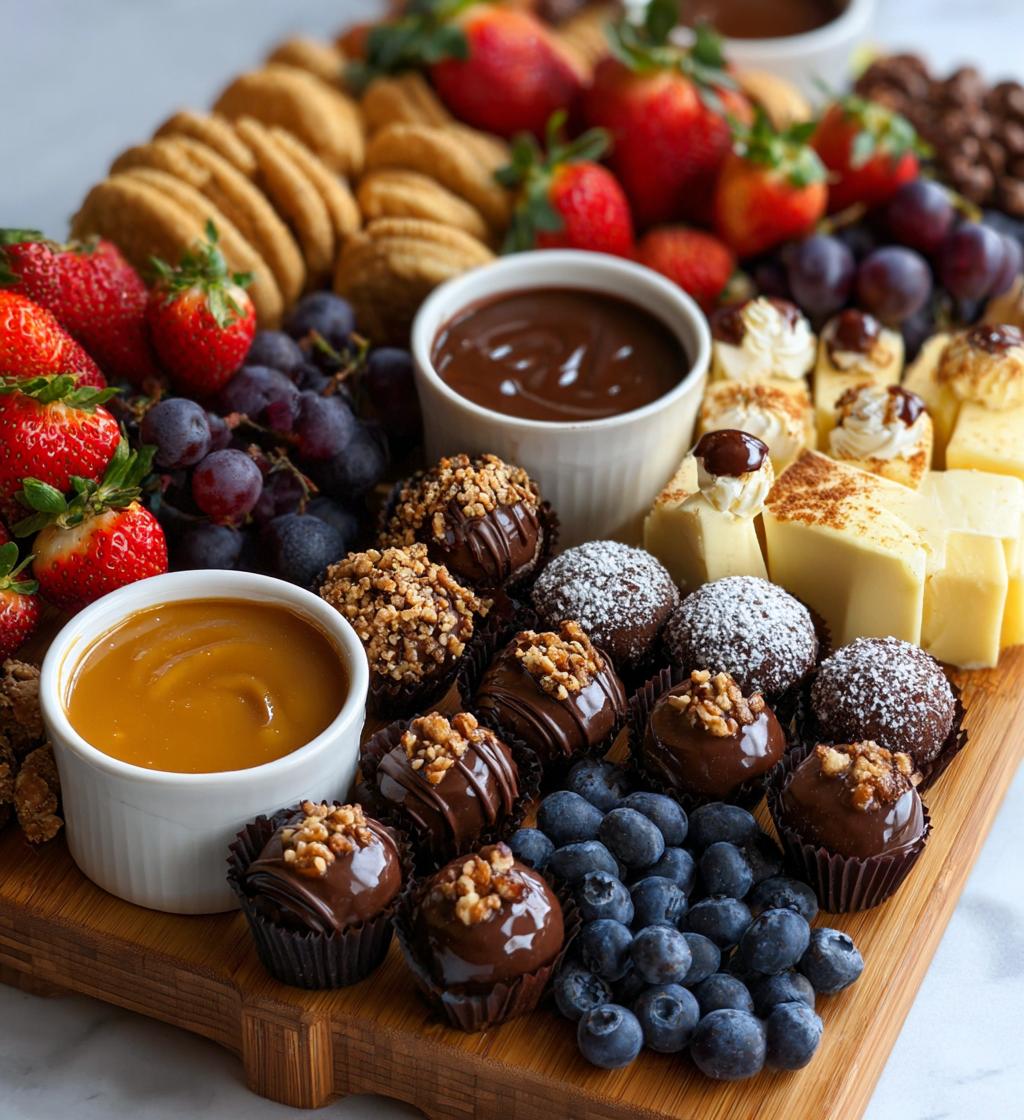 dessert charcuterie board