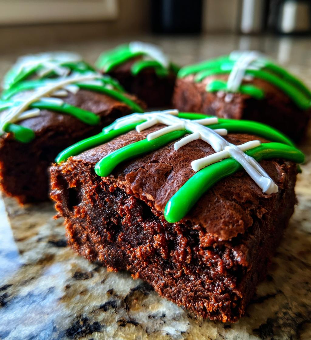 football brownies easy