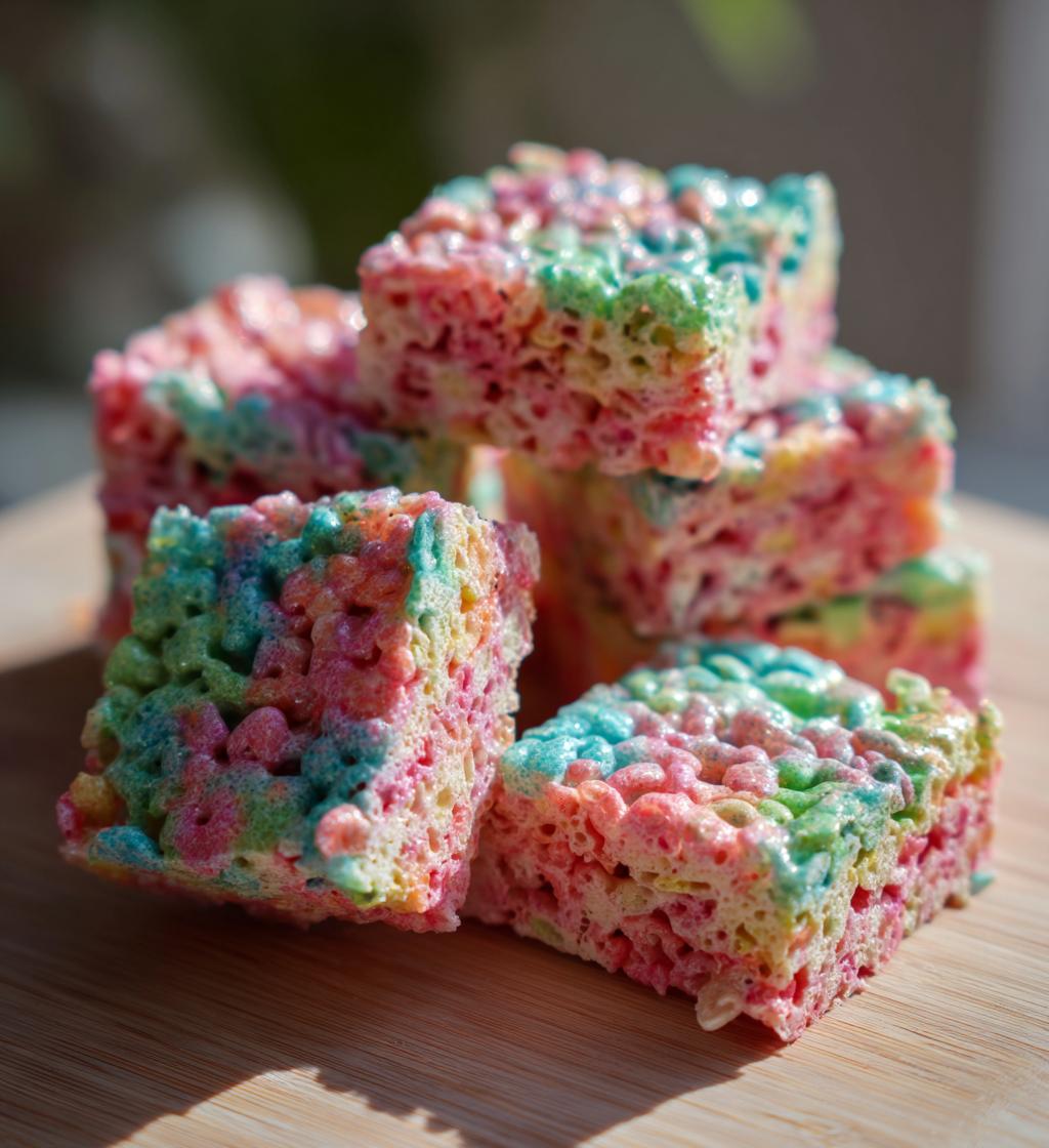fruity pebbles rice crispy treats