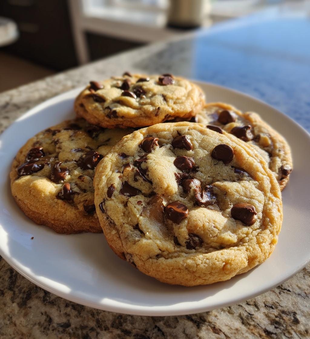 gooey chocolate chip cookies