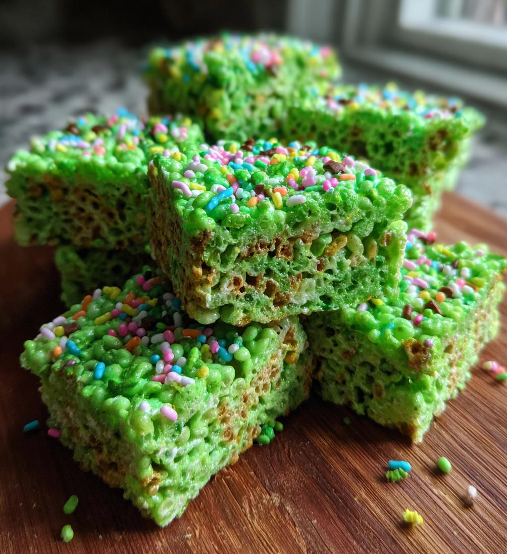 green treats for st patricks day kids