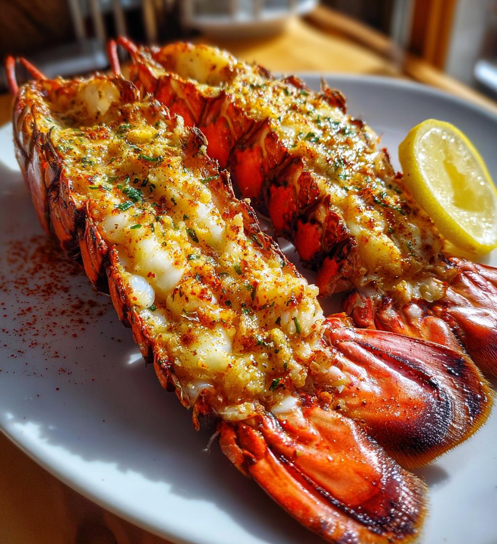 grilled lobster tail recipe