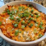 healthy buffalo chicken dip