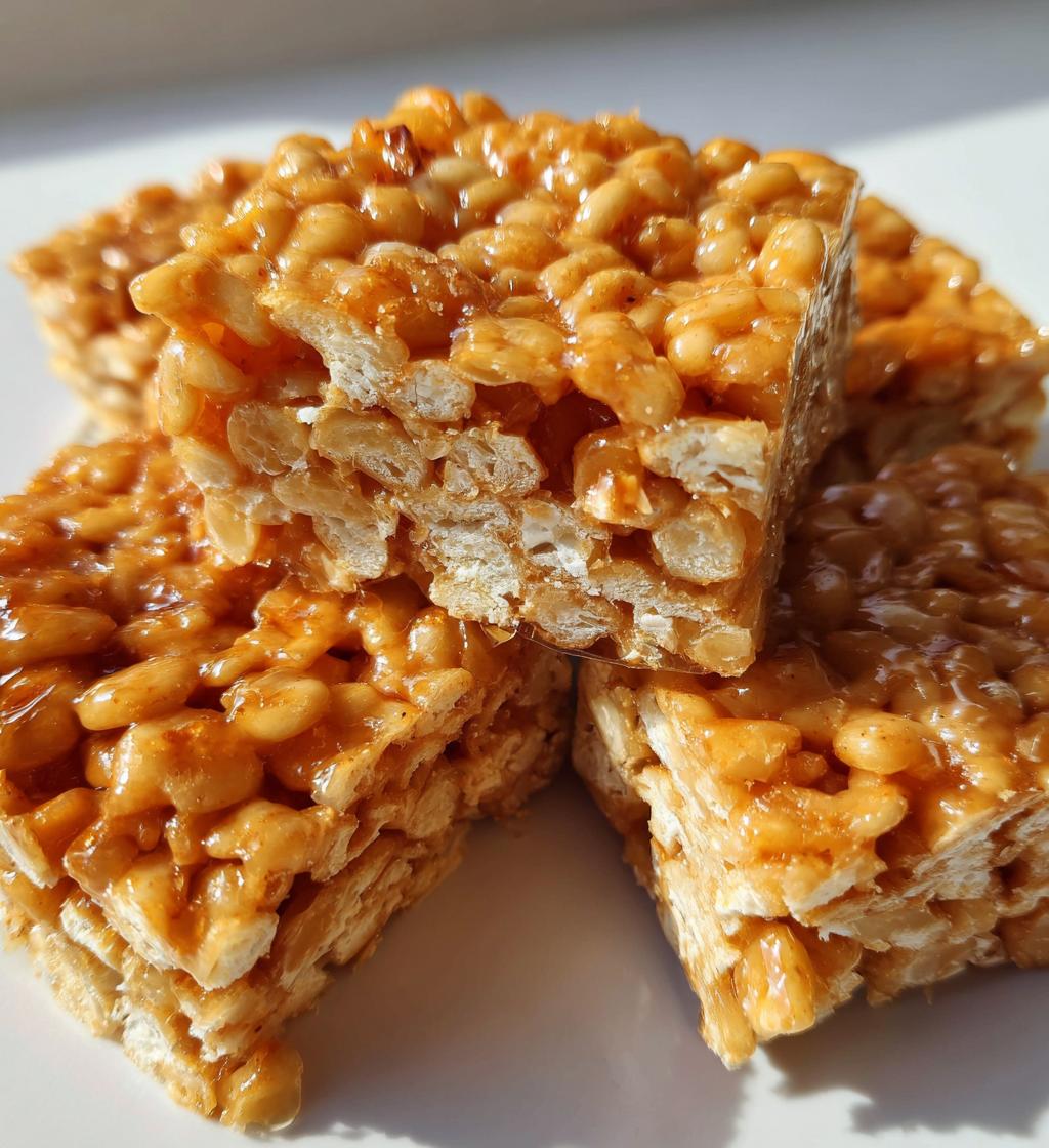 healthy rice crispy treats