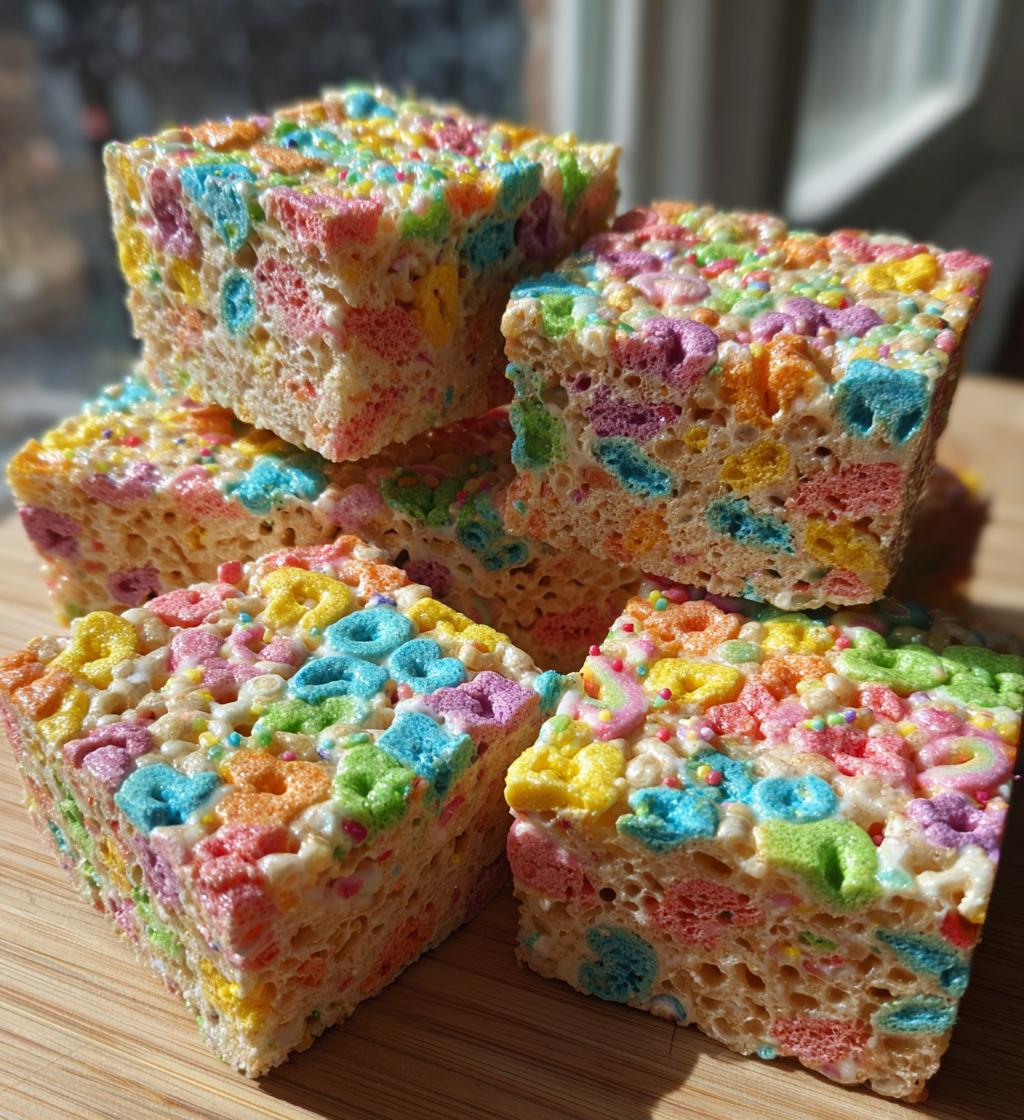 how to make lucky charms rice krispie treats