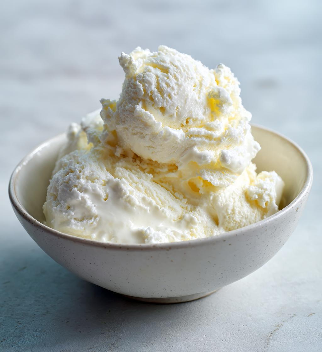 ice cream snow