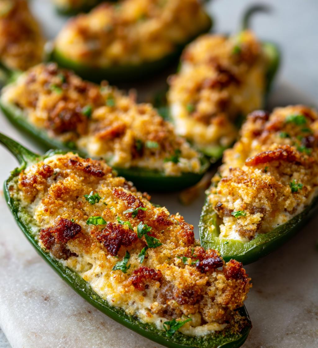 jalapeno poppers with sausage