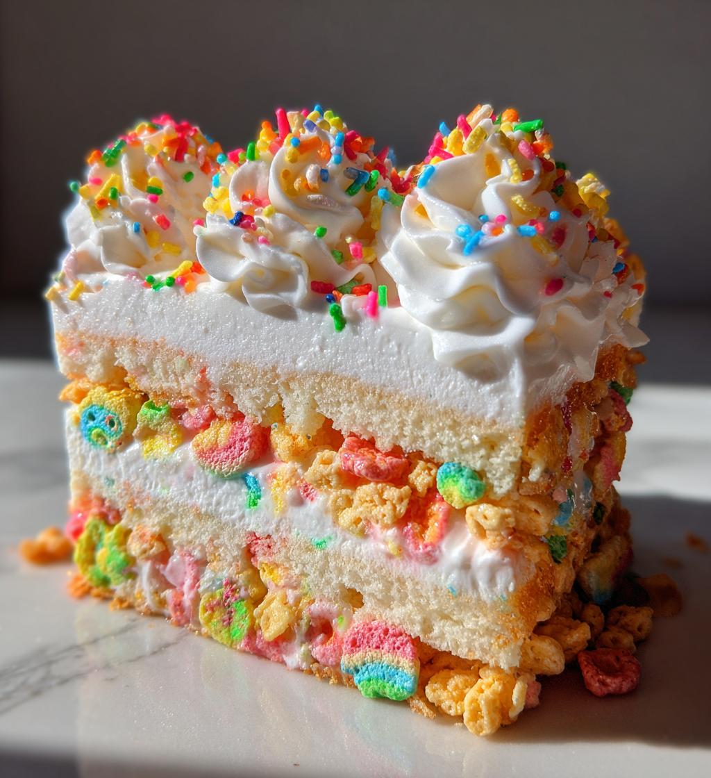 lucky charms cake