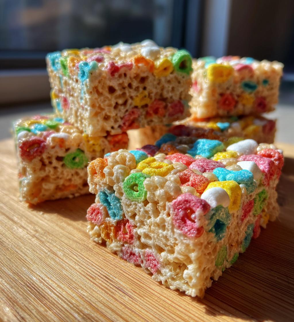 lucky charms rice crispy treats