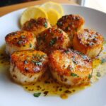 pan seared scallops