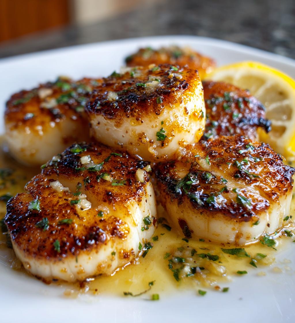 pan seared scallops easy