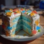 pisces baby cake