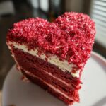 pisces heart cake