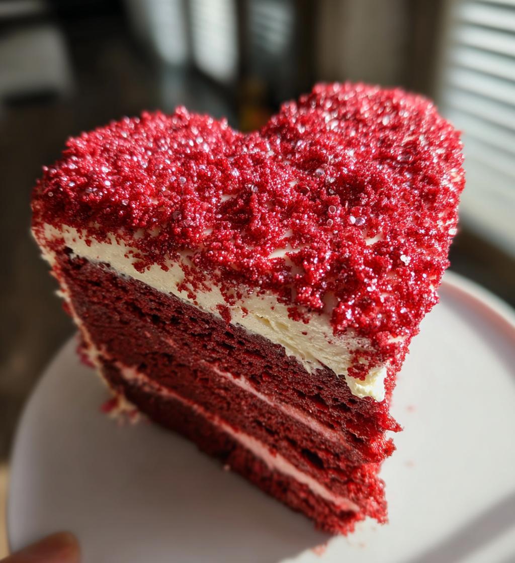 pisces heart cake
