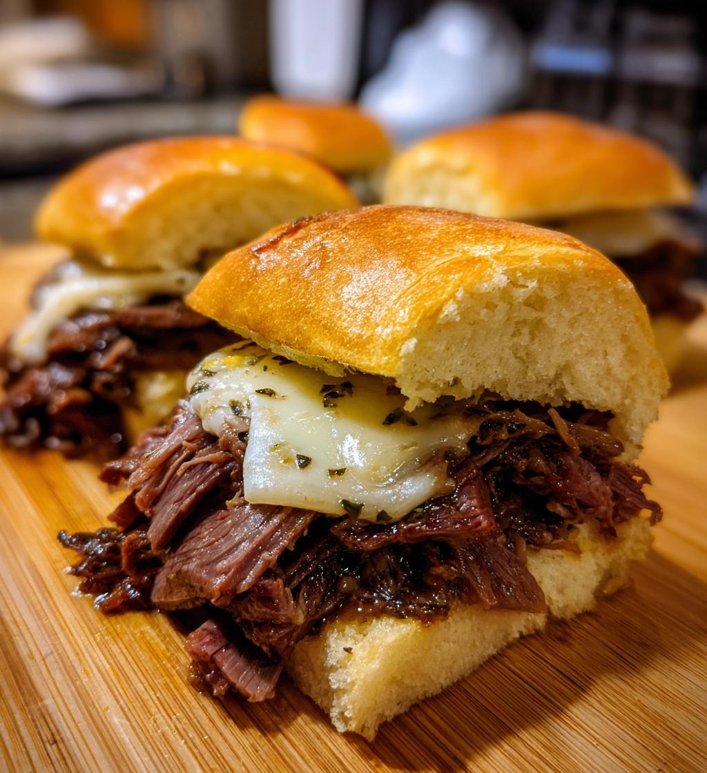 roast beef sliders