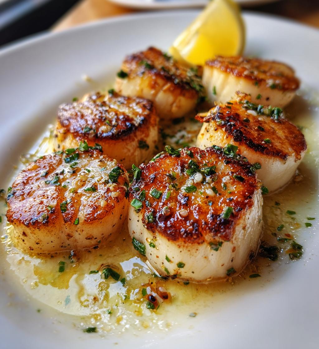 seared scallops recipe