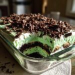 shamrock shake dessert lasagna