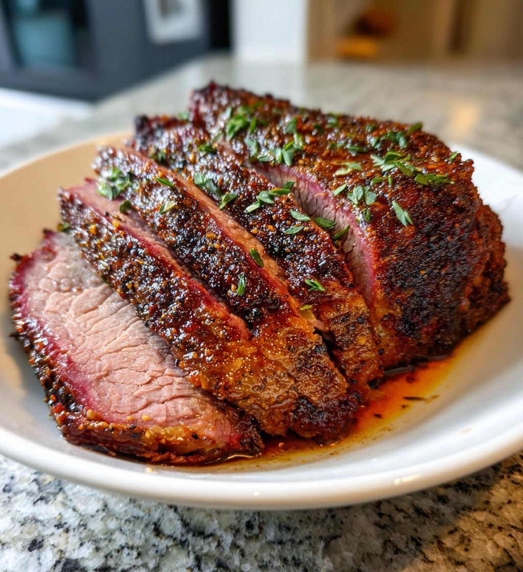 smoked corned beef brisket