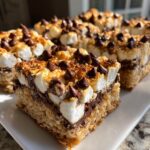 smores rice crispy treats