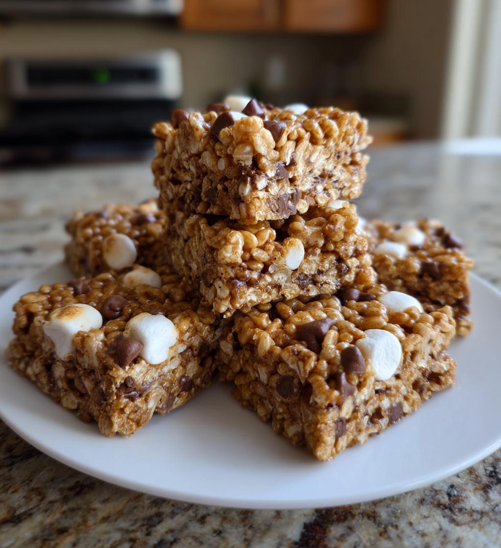 sâ€™mores rice crispy treats recipes
