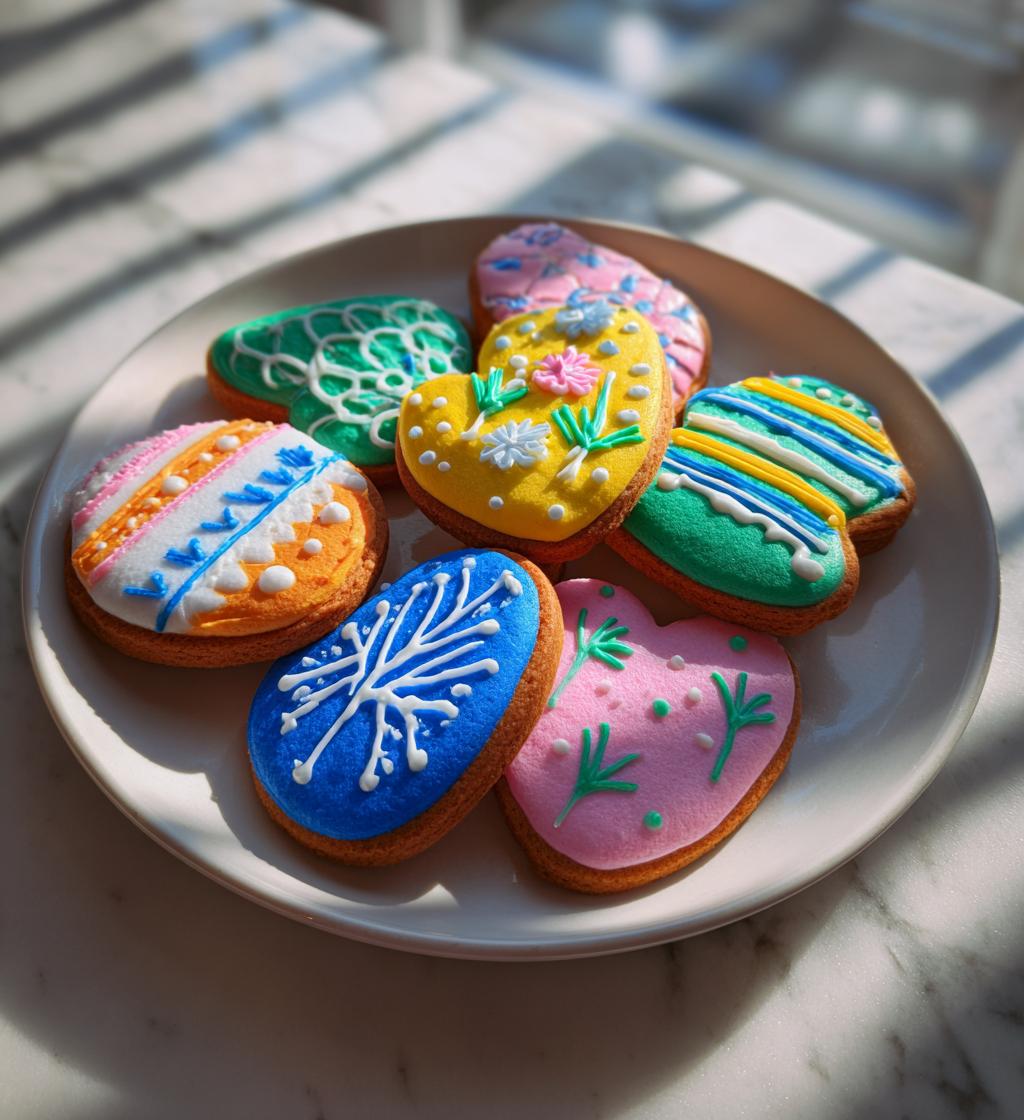 spring cookies decorated