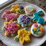 spring cookies royal icing