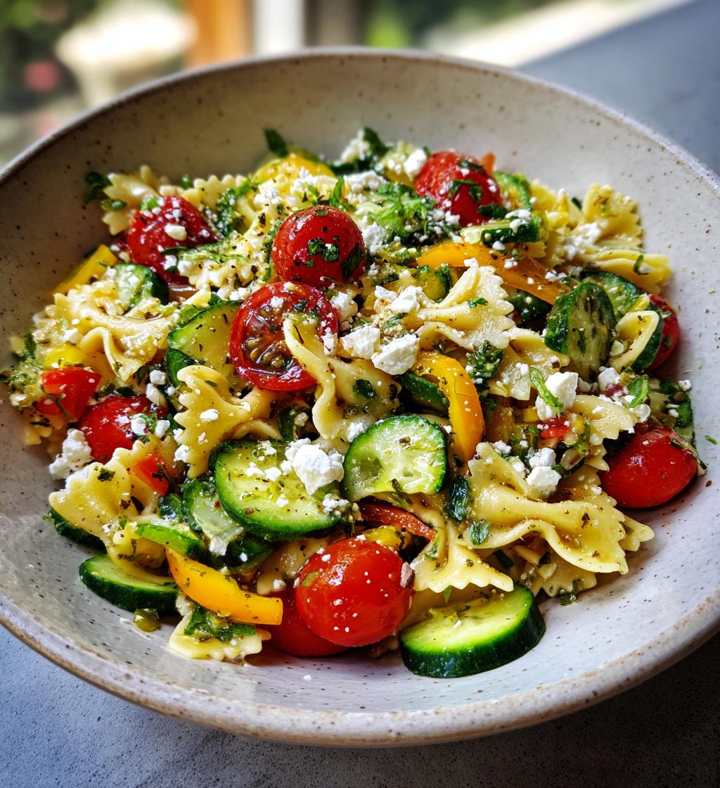 spring pasta salad