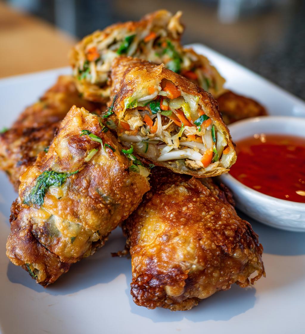 spring rolls chicken