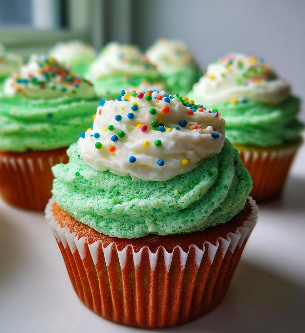 st patricks day cupcakes