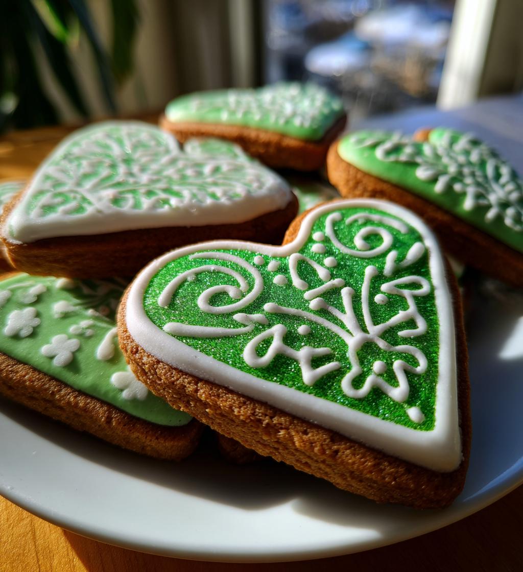 st patricks day royal icing cookies