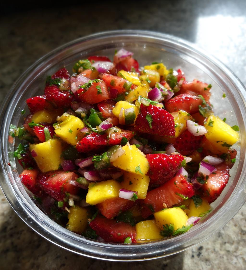 strawberry mango salsa