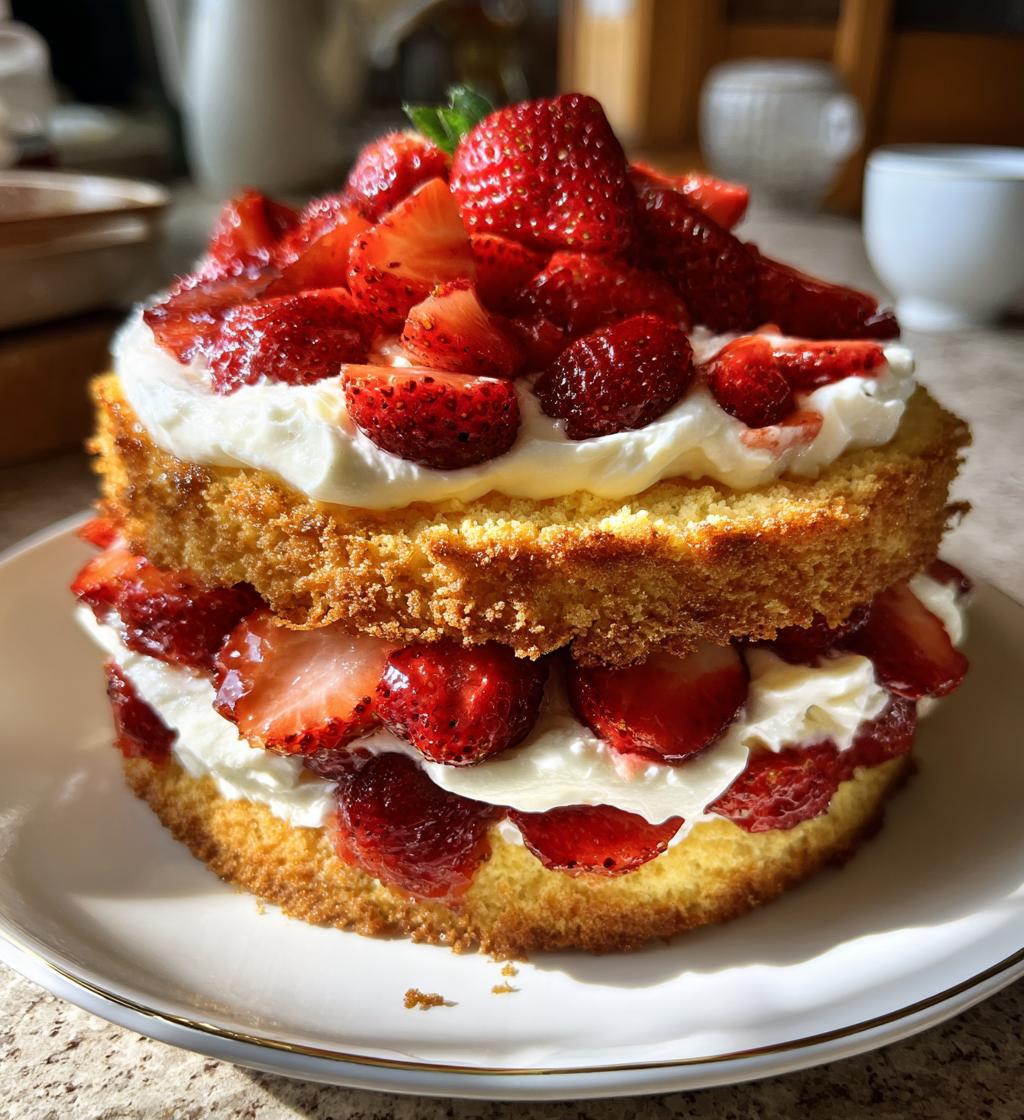 strawberry shortcake and orange blossom