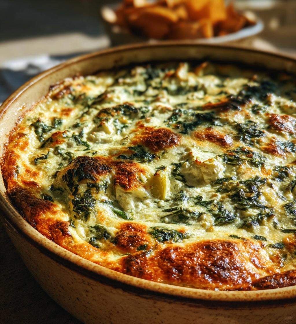 vegan spinach artichoke dip