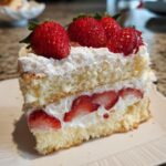 angel cake strawberry shortcake