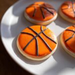 basketball sugar cookie