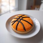 basketball sugar cookie