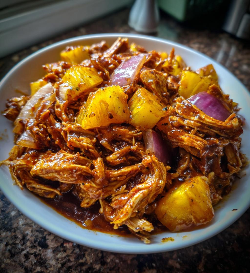 bbq pineapple chicken crockpot