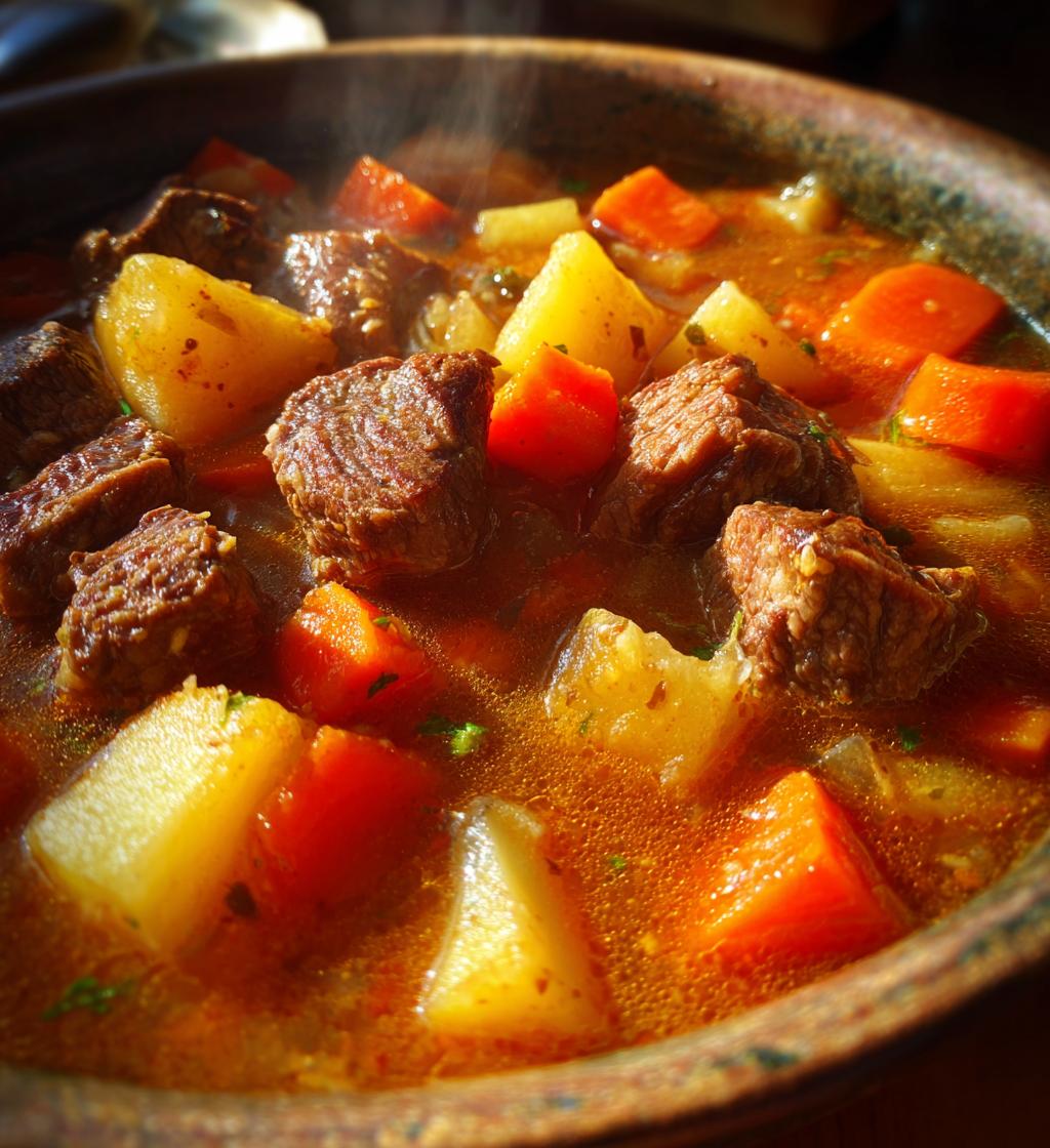 beef soups and stews