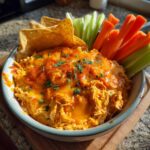 buffalo chicken dip crock pot recipe raw chicken